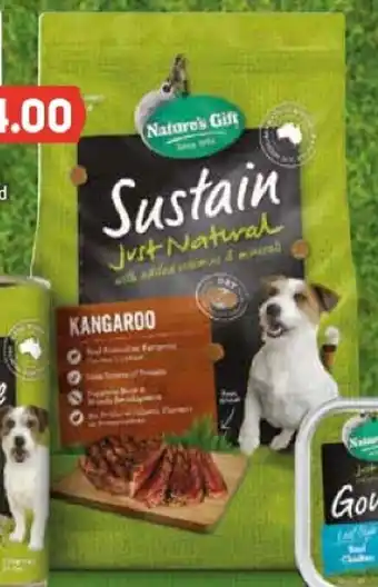 Foodland Nature's Gift Dry Dog Food 2.25-2.5Kg offer