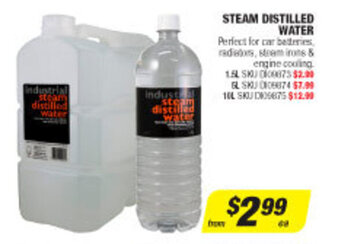 Autobarn Steam Distilled Water offer
