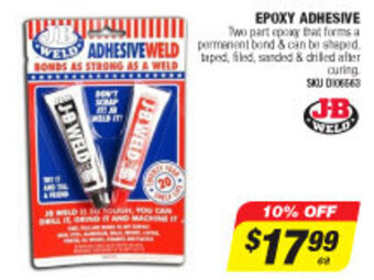 JB Weld - Epoxy Adhesive