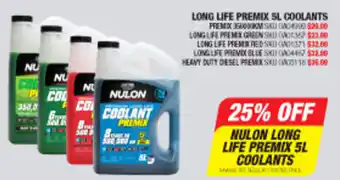 Nulon - Long Life Premix 5L Coolants