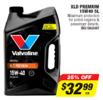 Autobarn XLD Premium 15w40 5L offer