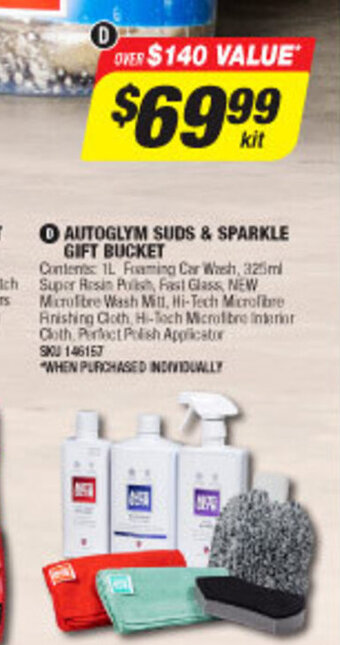 Autoglym Suds & Sparkle Gift Bucket