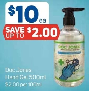 Foodland Doc Jones Hand Gel 500ml offer