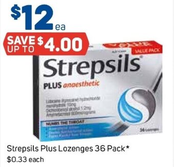 Foodland Strepsils Plus Lozenges 36 Pack offer