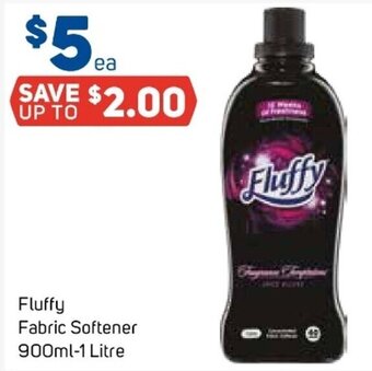 Foodland Fluffy Fabric Softener 900ml-1 Litre offer