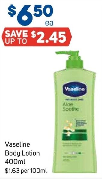 Vaseline Body Lotion 400ml