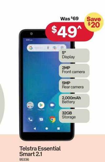 Australia Post Telstra essential smart 2.1 offer
