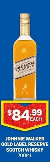 Bottlemart Johnnie walker gold label reserve scotch whisky offer