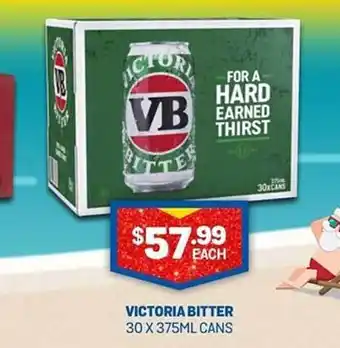 Bottlemart Victoria bitter cans offer