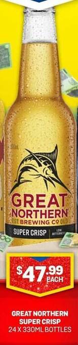 Bottlemart Great northern super crisp offer