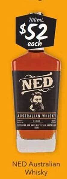 Ned australian whisky