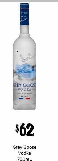 Grey goose vodka