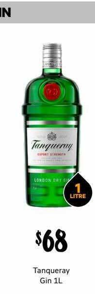 First Choice Liquor Tanqueray gin offer