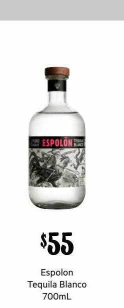 First Choice Liquor Espolon tequila blanco offer