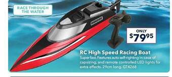 Jaycar Electronics Rc high speed racing boat offer