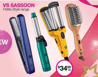 Priceline Vs sassoon petite style range offer