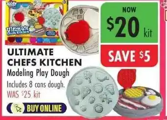 Lincraft Ultimate chefs kitchen modeling play dough offer