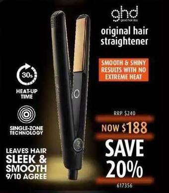 Shaver Shop Ghd original hair straightener offer