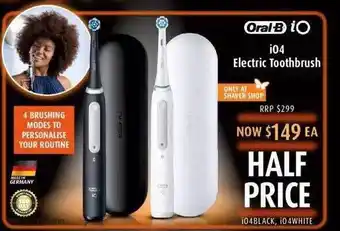 Shaver Shop Oral-b i04 electric toothbrush offer
