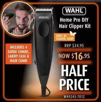 Shaver Shop Wahl home pro diy hair clipper kit offer
