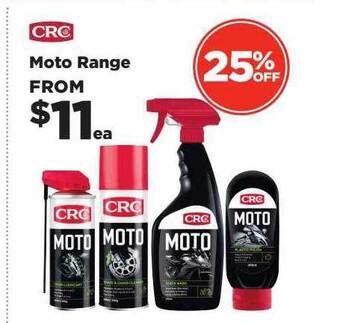 Crc moto range