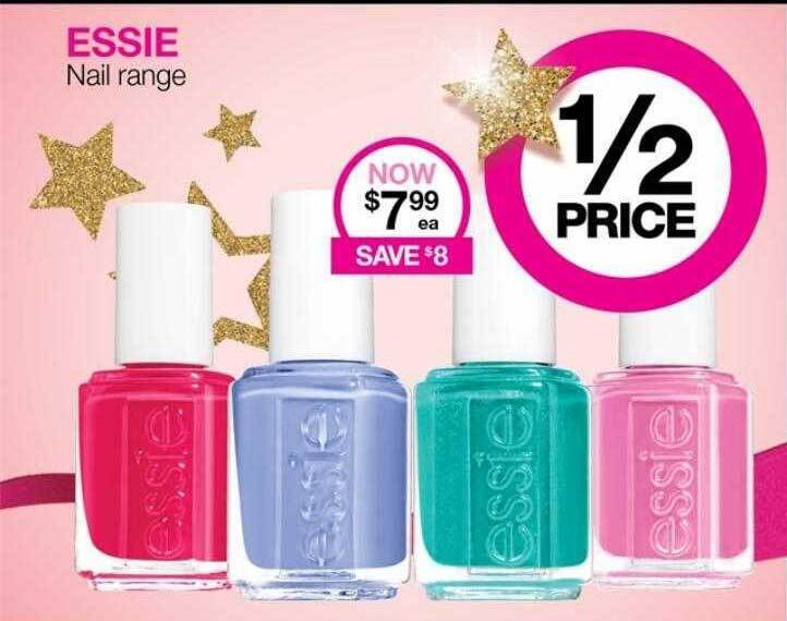 Essie nail range offer at Priceline