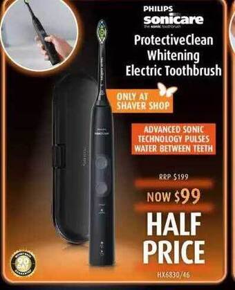Shaver Shop Philips sonicare protective clean whitening electric toothbrush offer