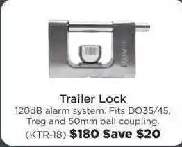 Repco Trailer lock offer