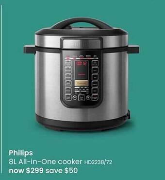 Myer Philips 8l all-in-one cooker offer