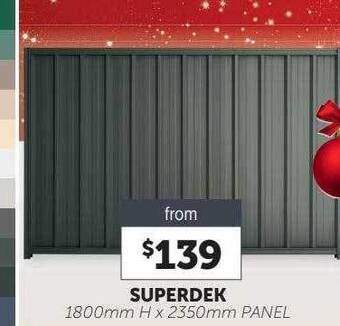 Stratco Superdek offer
