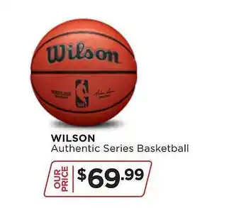 Sportspower Wilson authentic series basketball offer
