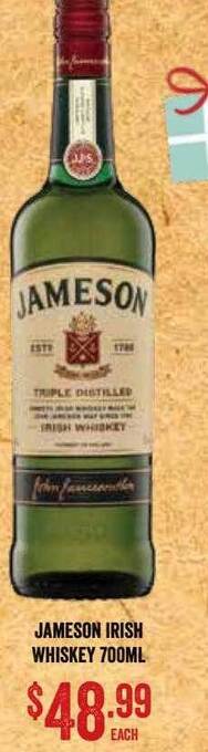 Jameson irish whiskey