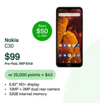 Nokia c30