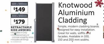 Stratco Retractable side awning offer