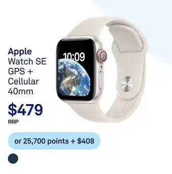 Telstra Apple watch se gps+ cellular 40mm offer