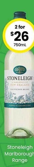 The Bottle O Stoneleigh marlborough range offer