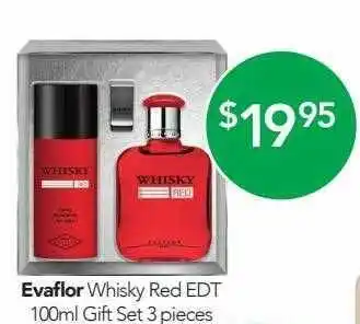 Evaflor whisky red edt