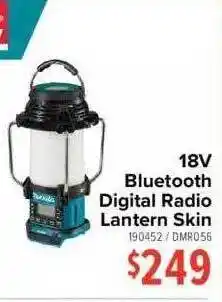 Total Tools Makita 18v bluetooth digital radio lantern skin offer