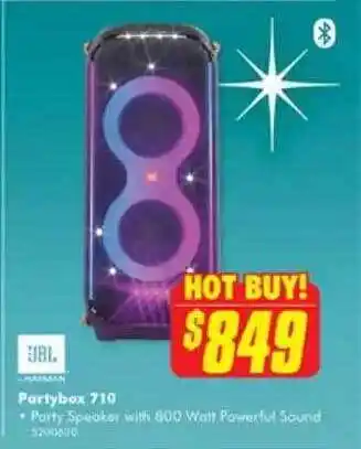 The Good Guys Jbl partybox 710 offer