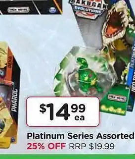 Toyworld Platinum series assorted offer