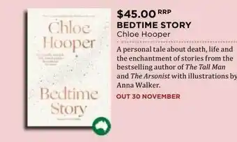 Chloe hooper - bedtime story