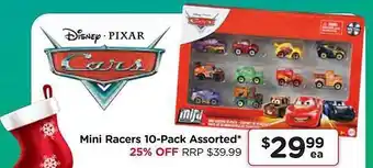 Toyworld Mini racers 10-pack assorted offer