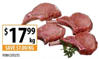 Supabarn Pork Cutlets offer