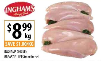 Supabarn Inghams Chicken Breast Fillets offer