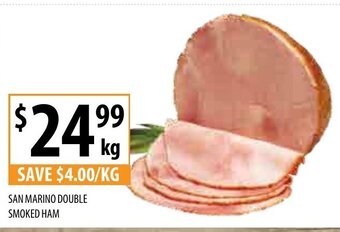 Supabarn San Marino Double Smoked Ham offer