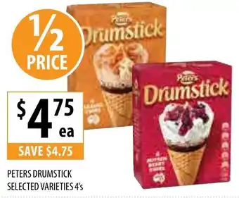 Supabarn Peters Drumstick 4's offer