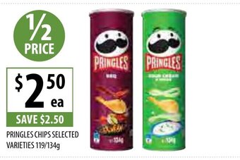 Supabarn Pringles Chips 119/134g offer