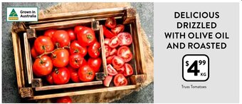 Foodworks Truss Tomatoes offer
