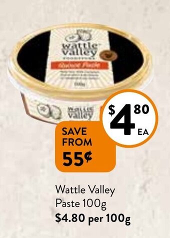 Wattle Valley Paste 100g