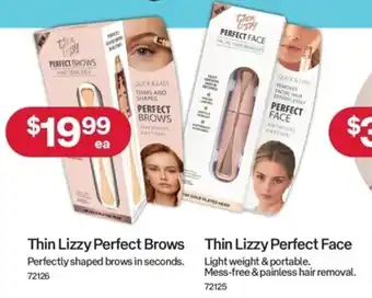 Thin Lizzy Perfect Brows & Face